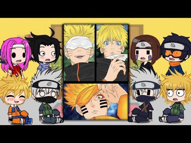 TEAM KAKASHI & TEAM MINATO REACT TO NARUTO UZUMAKI & THEMSELVES // GACHA CLUB // NARUTO SERIES;