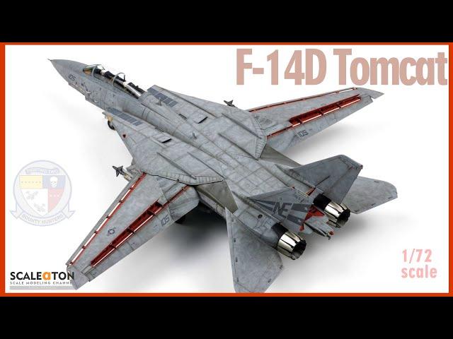 F-14D Tomcat 1/72 GWH Scale Model Aircraft