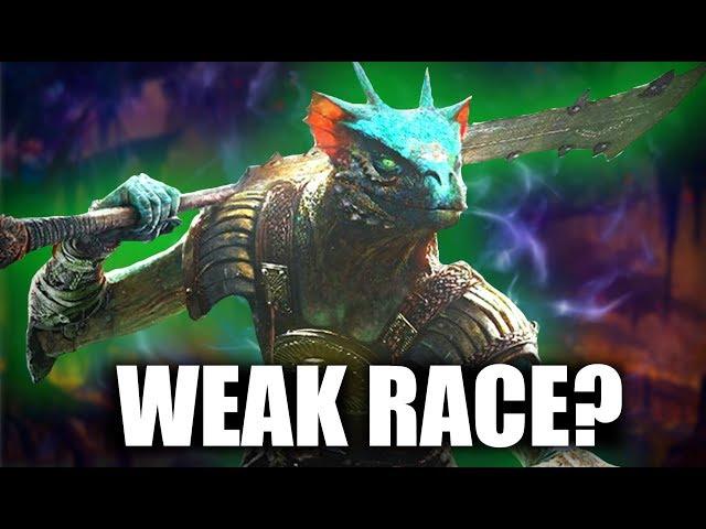 Skyrim - Are Argonians WEAK? - Elder Scrolls Lore
