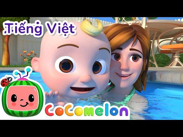 Bài Hát Bơi Lội - CoComelon Songs | Phim hoạt hình thiếu nhi | Moonbug Tiếng Việt