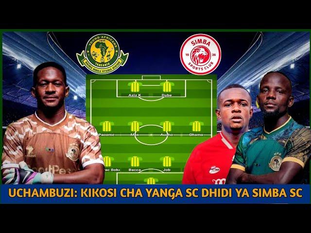 UCHAMBUZI: KIKOSI CHA YANGA SC DHIDI YA SIMBA SC/ UBORA NA UDHAIFU WA VIKOSI (Simba Sc Vs Yanga Sc)