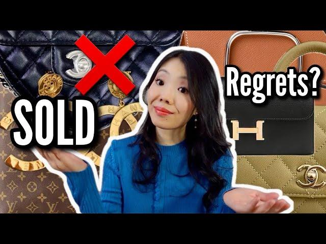 LUXURY Items SOLD & *REGRETS?!* Chanel & Hermes Bags I Regret Buying+Decluttering FashionablyAMY