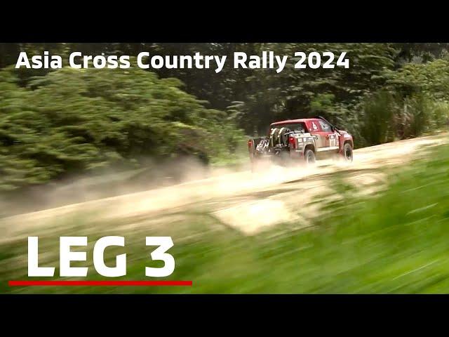 Asia Cross Country Rally AXCR 2024 LEG 3 / SS-3