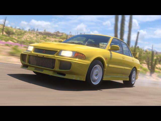 Forza Horizon 5: New Mitsubishi Lancer Evolution 3  GSR Gameplay