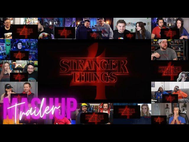 Stranger Things - Season 4 - Trailer Reaction Mashup  - Netflix