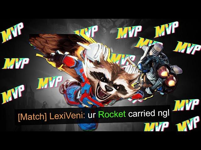 How to CARRY as Rocket Raccoon in Marvel Rivals