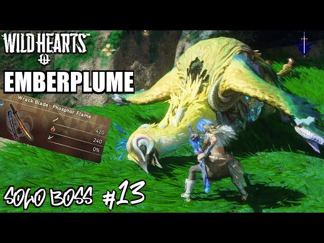 Wild Hearts Emberplume Boss Fight Katana Solo Gameplay 13th Story Mode