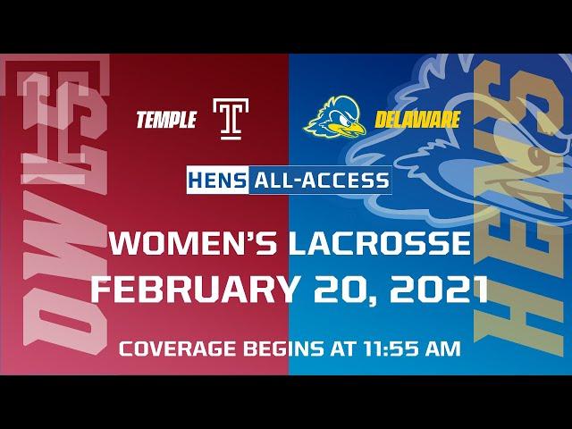 Women's Lacrosse vs Temple