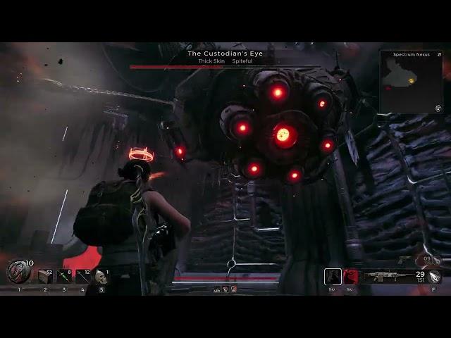 REMNANT 2 The Custodian's Eye Apocalypse Difficulty / No Damage / LMG build