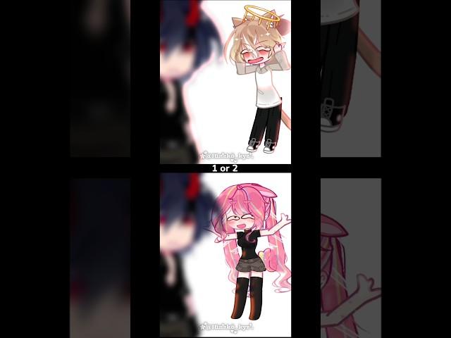 LONELY LONELY ️‍1 OR 2 cr:@Sakasaki.143 #gacha #heat #trend #memes #viralshort #bl
