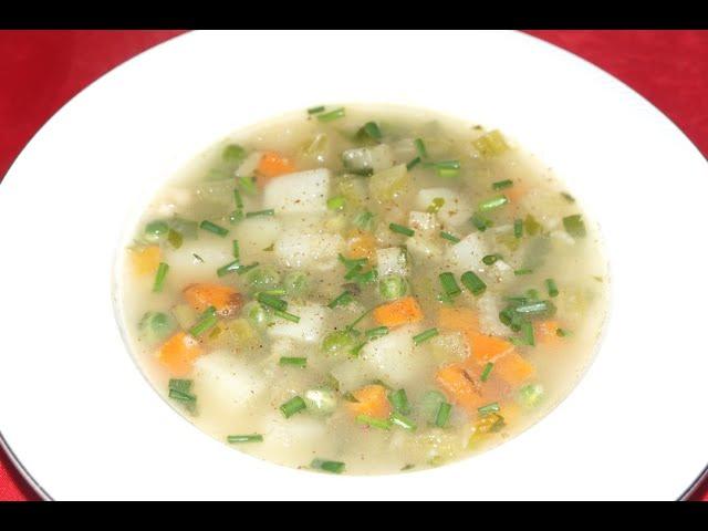 SOPA de VERDURAS, muy fácil y sana/ОВОЩНОЙ СУП, простой рецепт