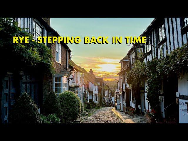 Exploring Historic Rye: A Walk Through Time on the South Coast of England (4K)