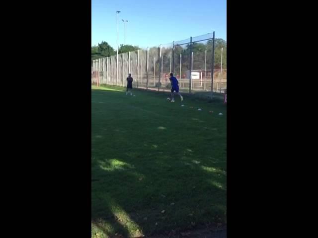 Ex-real Madrid player Alvaro Mejia agility training by Saeid Younesi.