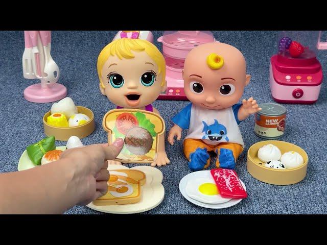 Toys ASMR 9 Minutes Satisfying with Unboxing Pink Kitchen Playset, Cooking Toys Collection