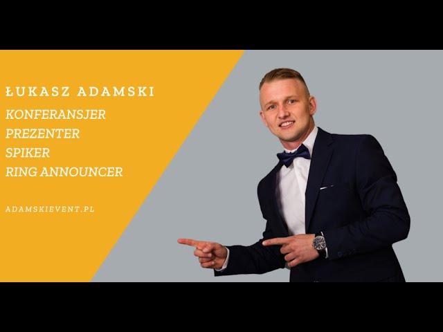 Łukasz Adamski Konferansjer