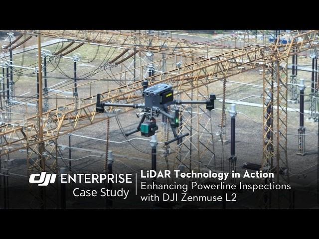 LiDAR Technology in Action: Enhancing Powerline Inspection with Zenmuse L2