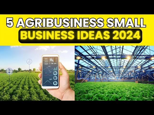 5 Profitable Agribusiness Ideas for 2024 | Agriculture Business Ideas