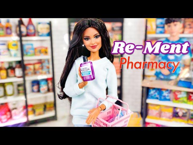 Unboxing Re-Ment Pharmacy Set with Makeup for Dolls: Is It the Perfect Size?