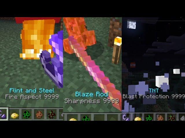 How to give SPECIAL ENCHANTMENTS to ANY ITEMS  in Minecraft NO MOD OR ADDON