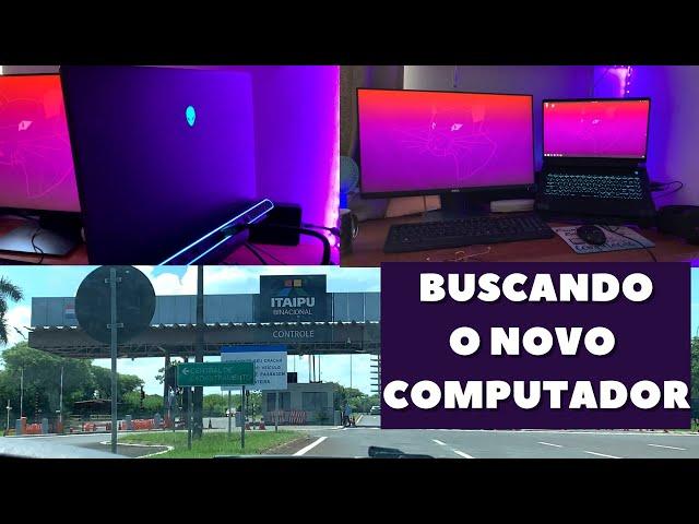 Notebook novo do trabalho + monitor + Novo Setup de trabalho | Ciência da Computação