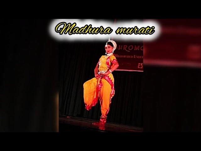 Madhura murati dance cover by Jui karmakar.Odhishi classical dance Performance solo.