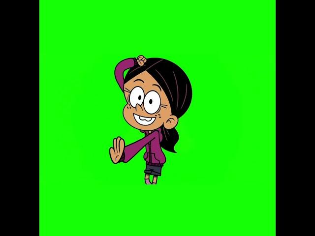 Ronnie Anne dancing green screen