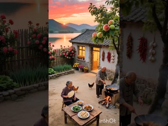 Experience the Serenity: Breathtaking Village Morning Sound & Scenic Views #scenery #village #shorts
