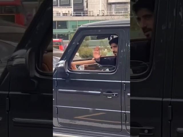 Sheikh Hamdan Fazza Dubai Crown Prince London Simplicity #faz3 #fazza #sheikh #g63 #gwagon #shorts