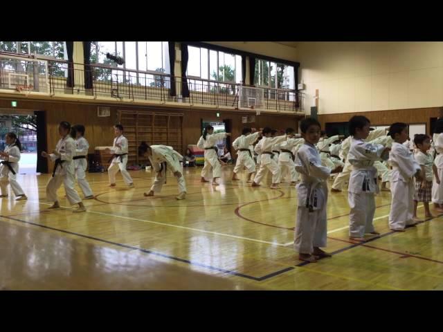 Training karate JKA in Japan-Kids