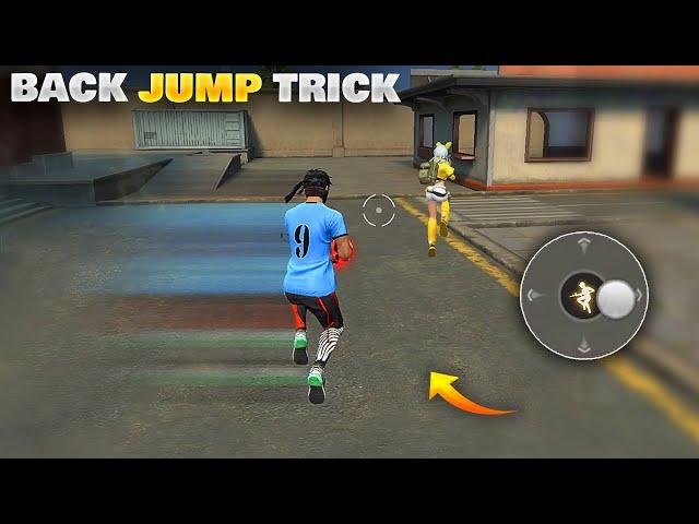 Free Fire New Back Jump Trick  فري فاير تعلم حركة القفز الجديدة