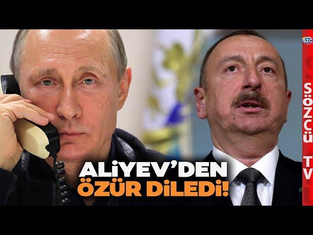 Azerbaycan Uçak Kazasının Ardından Putin Aliyev'i Aradı Özür Diledi! Kremlin'den Açıklama