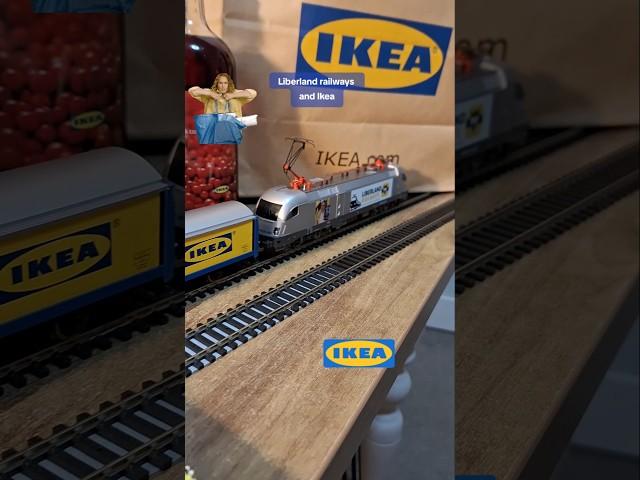 Liberland railways and Ikea #liberlandrailways #liberland #ikea #shopping #railway