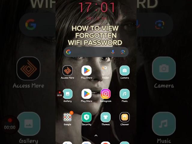 How to view forgotten WI-FI PASSWORD #tech #tutorial #techtutorial