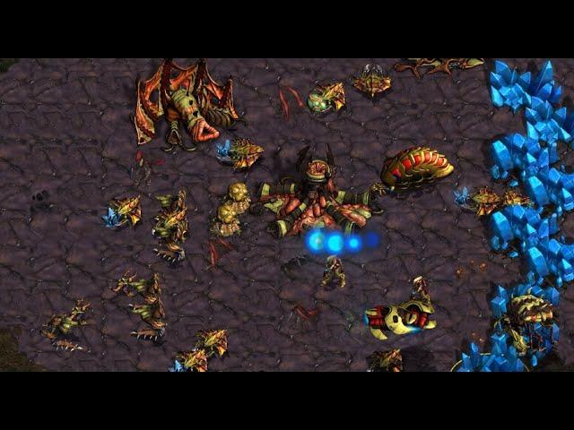 SSL MONSTERS! herO!  (Z) vs Mini!  (P) on Neo Sylphid - StarCraft - Brood War - REMASTERED