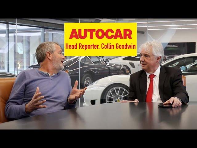 Tom Hartley meets with Autocar's head reporter, Colin Goodwin, to discuss his autobiography