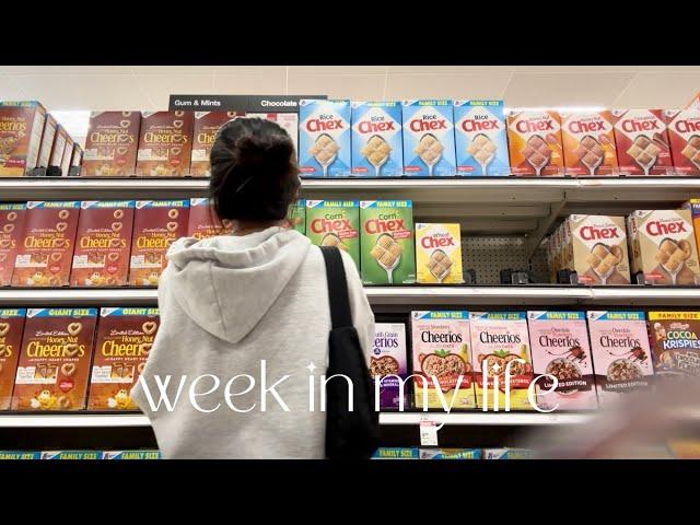 (eng/kor) week in my life vlogㅣgrocery shoppingㅣwalk in the parkㅣmaking tteokbokki