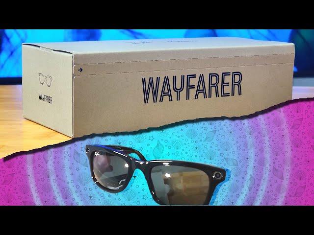 Ray-Ban Meta WAYFARER AI Smart Glasses - Hat Cam Unboxing & First Impressions