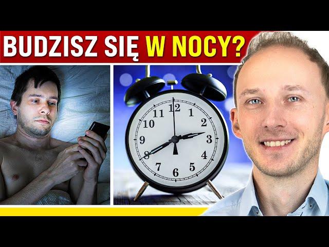 Dlaczego przebudzasz się w nocy? Jest na to wyjaśnienie | dr Bartek KRÓCEJ