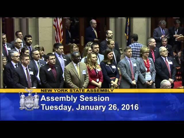 Red Cross Visit to NYS Assembly