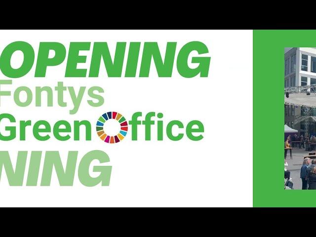 Opening Fontys Green Office in Eindhoven