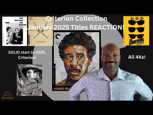 Criterion Collection January 2025 Titles REACTION!