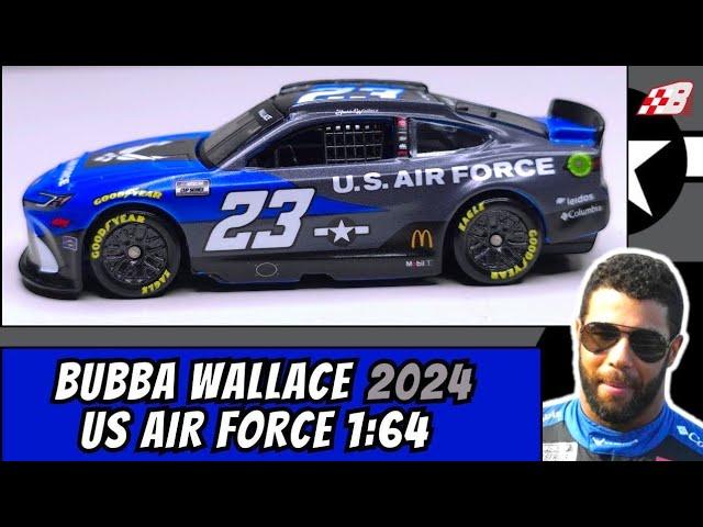 **NASCAR DIE-CAST REVIEW** Bubba Wallace 2024 US Air Force 1:64