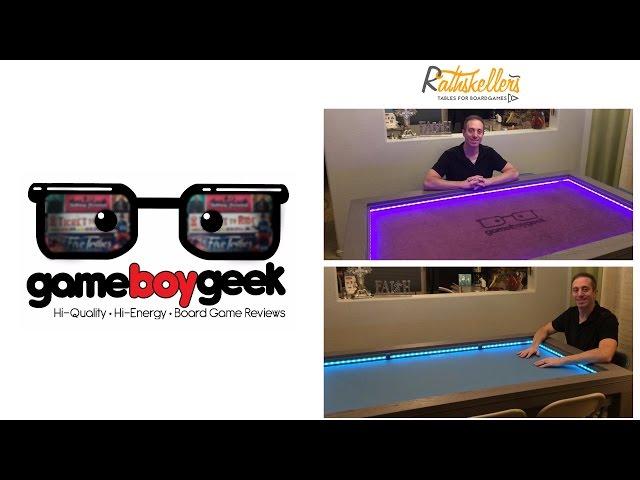 Rathskellers Councilor Board Game Table Review with the Game Boy Geek