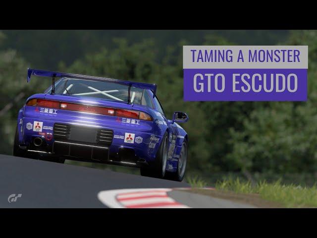 Gran Turismo 7 - Taming A Monster - Mitsubishi GTO Escudo Swap