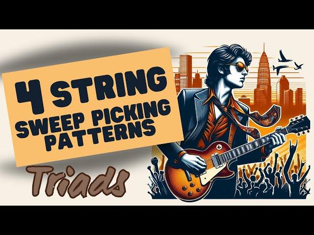 From Beginner to Shredder: Sweep Picking Essential Triads!