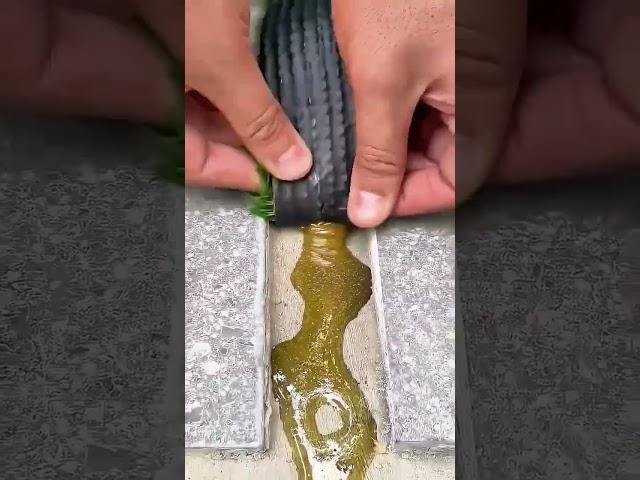 Techniques for planting artificial grass to create boundaries in playgrounds