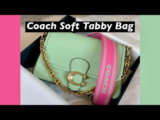 NEW: Coach Soft Tabby Shoulder Bag (First Impressions)