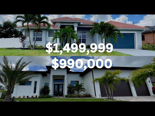 Check these 2 Luxury Homes for Sale in Cape Coral Florida with Pool, Cape Coral Florida