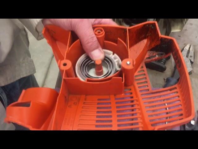 STIHL trimmer proper cord replacement