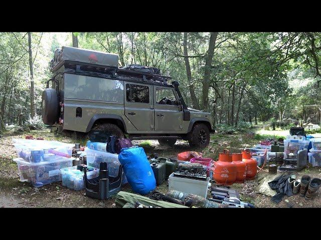 Overlanding Gear Load Out 5 Week Scotland Road Trip